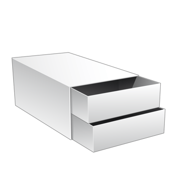 3D packaging box mockup png