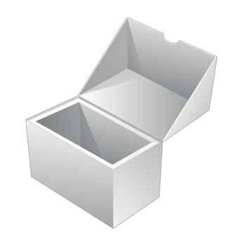 3D packaging box mockup png