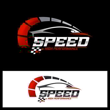 Fast and Speed logo template vector. Automotive Logo Vector Template