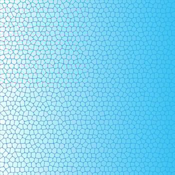 Modern blue mosaic cristal background vector