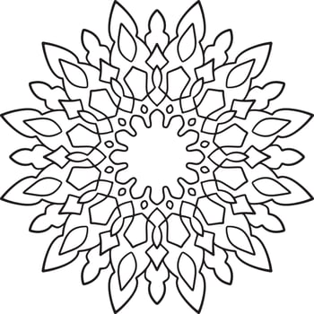 Royal mandala artwork for decoration, designing, tattoo, peace vector