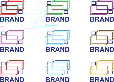 Brand design for your business vector