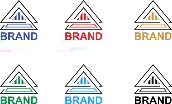 Brand design for your business vector