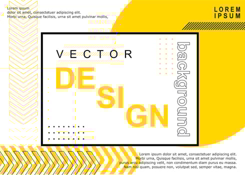 geometric background design vector