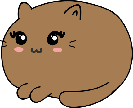 cute cat cartoon. kitten pet png