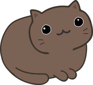 cute cat cartoon. kitten pet png