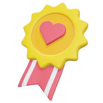 Badge 3D Illustration png
