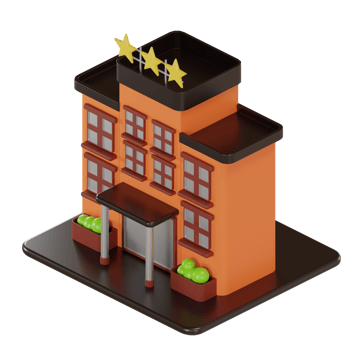 3d Illustration Object Icon building png