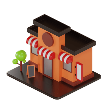 3d Illustration Object Icon building png