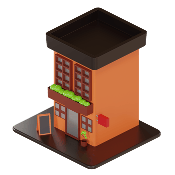 3d Illustration Object Icon building png