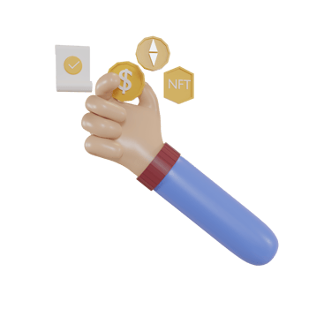 3d Illustration Object icon finance png
