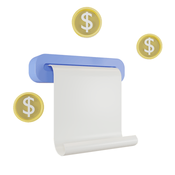 3d Illustration Object Icon Payment Bank png