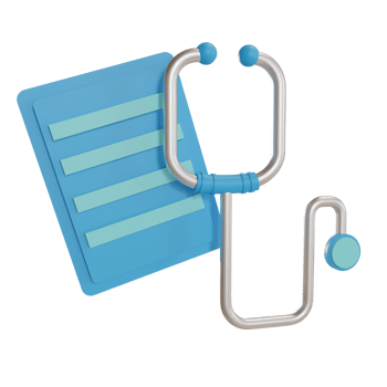 3d Illustration Object icon healthcare,Stethoscope Can be used for web, app, info graphic, etc png