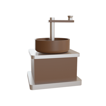 3d Illustration Object icon coffee machine Can be used for web, app, info graphic, etc png