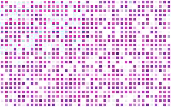 Light Pink vector seamless template with crystals, rectangles.