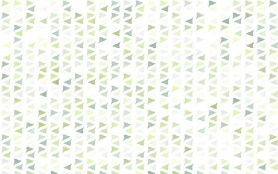 Light Green vector template with crystals, triangles.