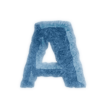 capital  A ice Alphabet Letters icon design png