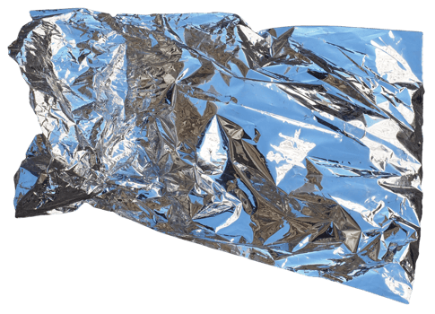 aluminium foil bag transparent PNG