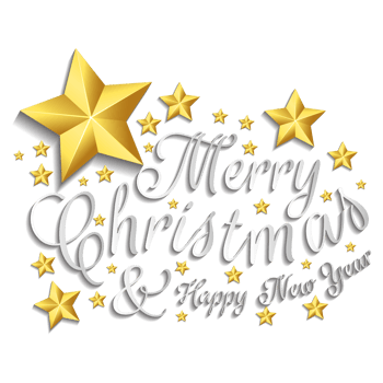 Merry Christmas hand lettering calligraphy png