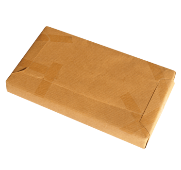 Small packet parcel box transparent PNG