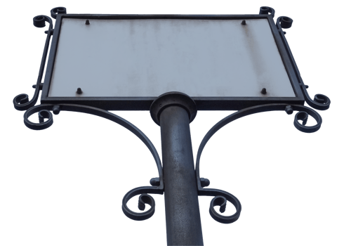 blank sign transparent PNG