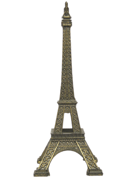 model eiffel tower transparent PNG