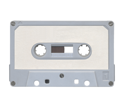 Tape cassette transparent PNG