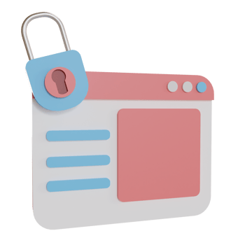 3d Illustration Object icon security password Can be used for web, app, info graphic, etc png