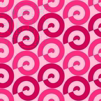 Seamless pattern vector design. Pink tone color of swirl. In concepts of paper, cloth, textile, printing, industrial, sheet, bed, dress, girl baby, mother, tablecloth, dress, valentine, woman, shirt.