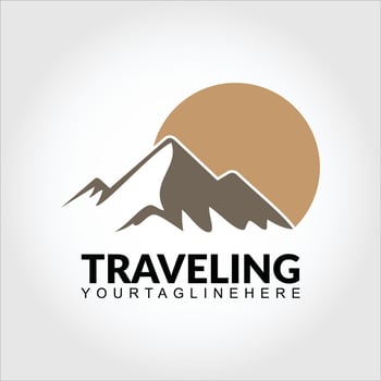 travel logo images vector