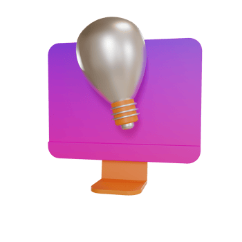 3d Illustration Object icon idea Can be used for web, app, info graphic, etc png