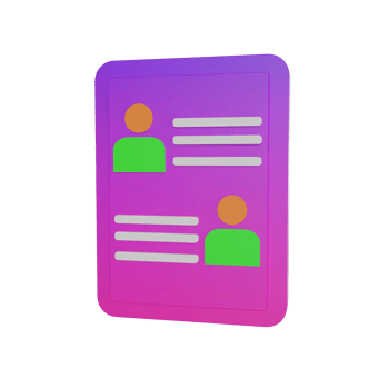 3d Illustration Object icon data document Can be used for web, app, info graphic, etc png