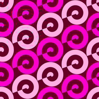 Seamless pattern vector design. Pink tone color of swirl. In concepts of paper, cloth, textile, printing, industrial, sheet, bed, dress, girl baby, mother, tablecloth, dress, valentine, woman, shirt