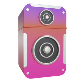 3d Illustration Object icon sound Can be used for web, app, info graphic, etc png