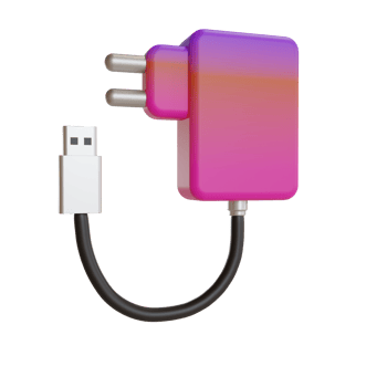 3d Illustration Object icon charger Can be used for web, app, info graphic, etc png