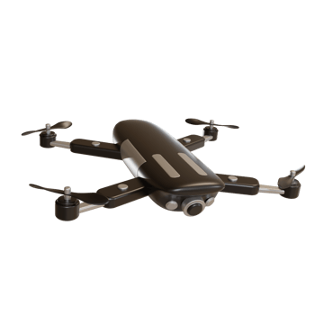 3d Illustration Object icon drone Can be used for web, app, info graphic, etc png