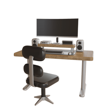 3d Illustration Object icon computer stand office works png