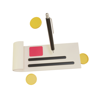 3d Illustration Object icon payment png