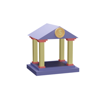 3d Illustration Object icon bank Can be used for web, app, info graphic, etc png