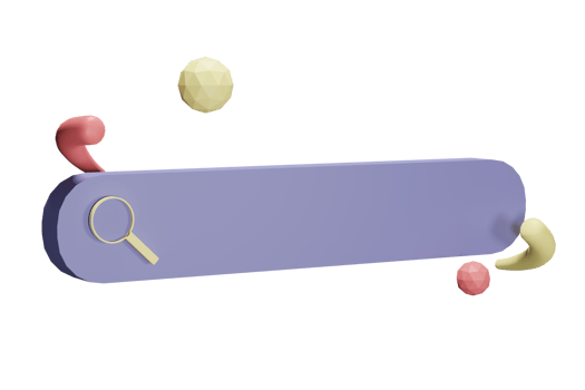3d Illustration Object searching Can be used for web, app, info graphic, etc png