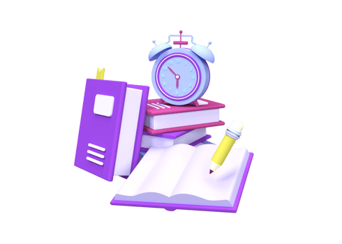 Book and pencil education concept illustration for business idea concept background png