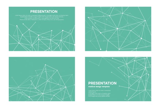 Pharmacy slide background. Medical vector template for power presentation or banner