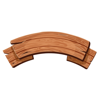 Wooden sign boards, wooden blank ribbons design png