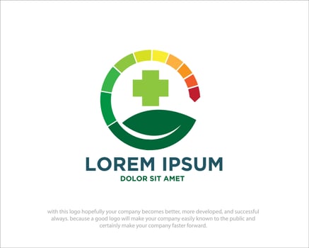 green health logo designs vector