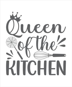Kitchen t-shirt design. vector