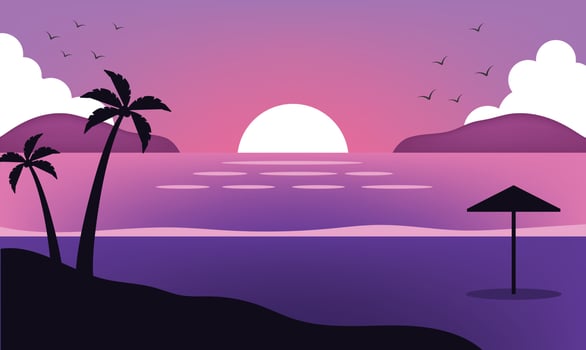 cute background beach tropical summer holidays weddings cute wallpaper mangrove vector  silhouette