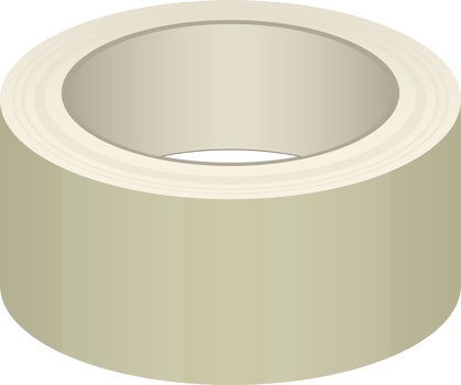 Duct tape roll png design illustration
