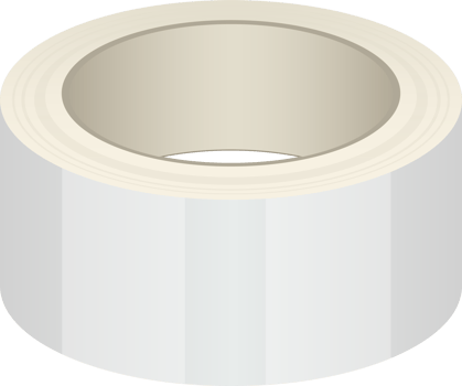 Duct tape roll png design illustration