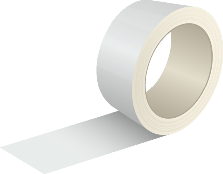 Duct tape roll png design illustration
