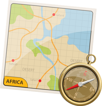 Africa safari png design illustration